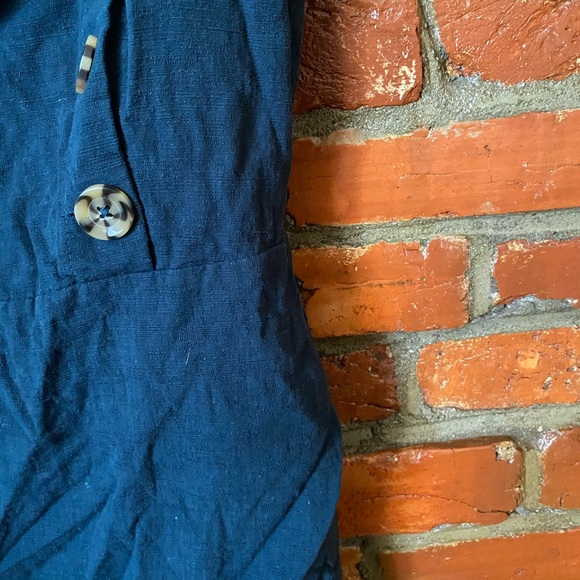 URBAN OUTFITTERS Blue Dress With Buttons - Picture 3 of 4